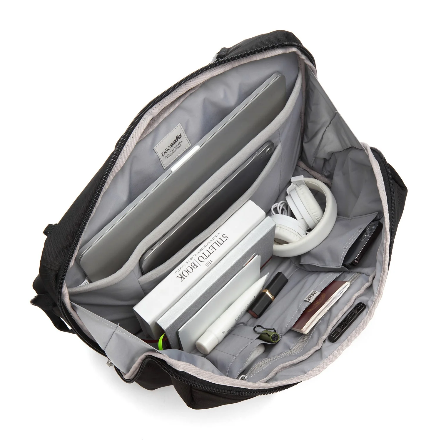 Pacsafe® V anti-theft commuter backpack (Fits 13" / 16" Laptop) - Image 12