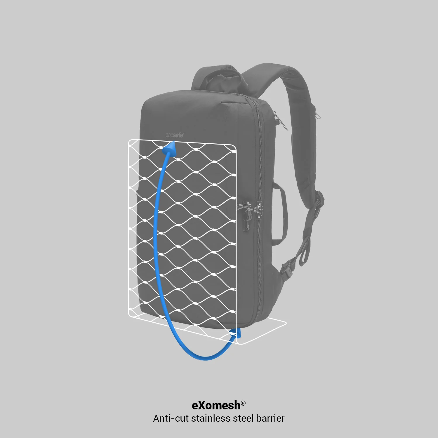 Pacsafe® V anti-theft commuter backpack (Fits 13" / 16" Laptop) - Image 50