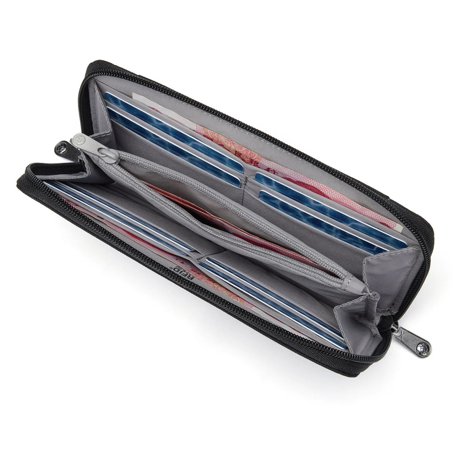 Pacsafe® RFIDsafe™ RFID blocking continental wallet - Image 40