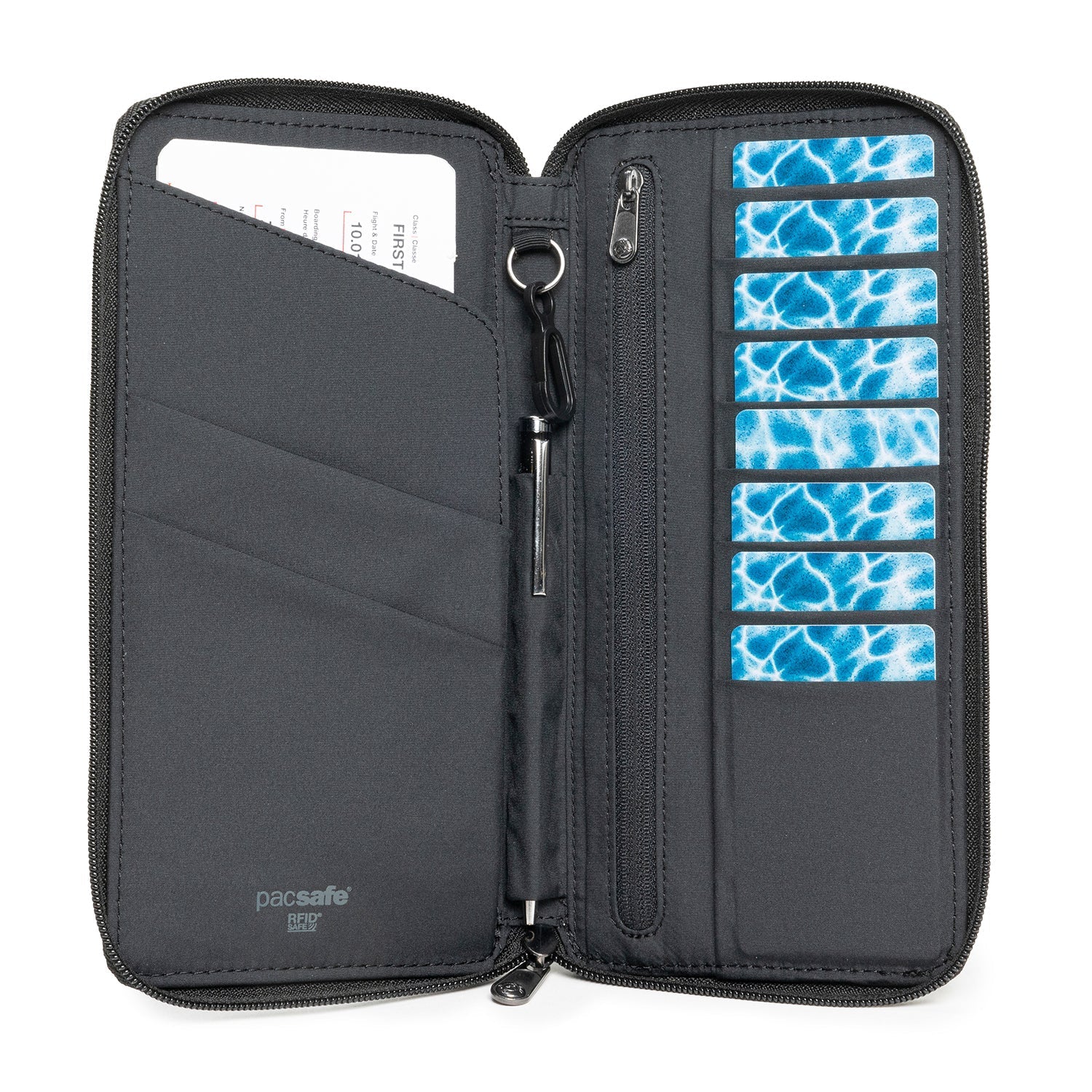 Pacsafe® RFIDsafe™ RFID blocking travel wallet - Image 3