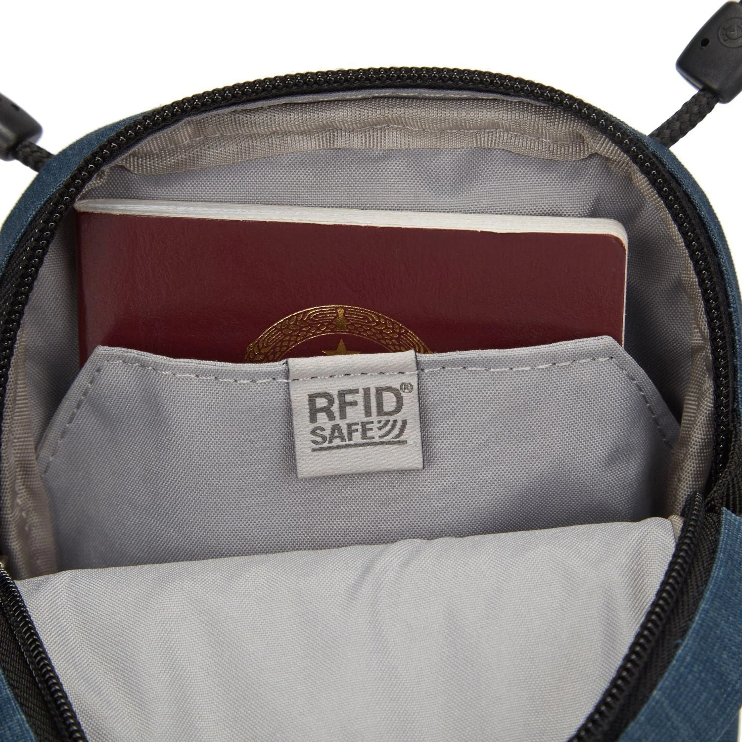RFIDsafe® RFID Blocking Travel Crossbody - Image 6