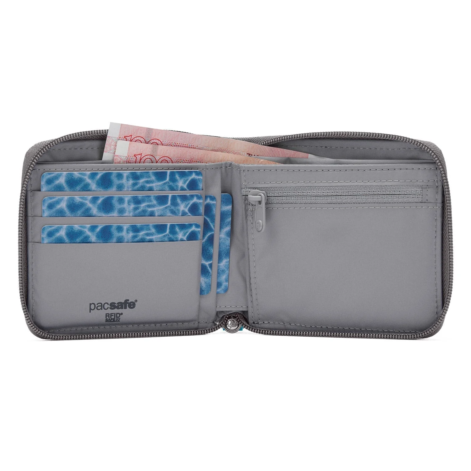 Pacsafe® RFIDsafe™ RFID blocking zip around wallet - Image 2
