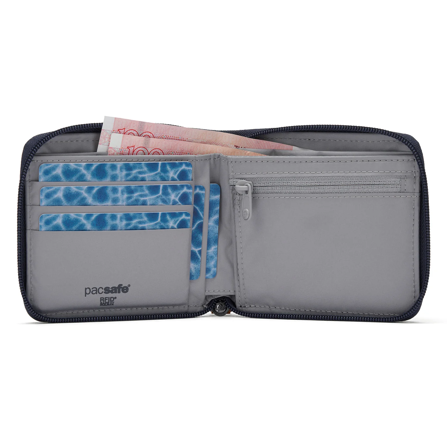 Pacsafe® RFIDsafe™ RFID blocking zip around wallet - Image 30